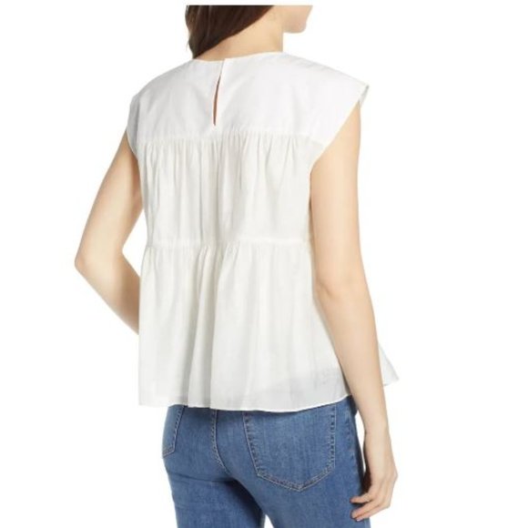 Rebecca Minkoff Gathered Lanzy Top NWT - Picture 2 of 10
